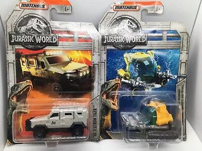 Matchbox Jurassic World 2017 ‘10 Textron Tiger @ Deep Dive Submarine Diecasts • $4.99