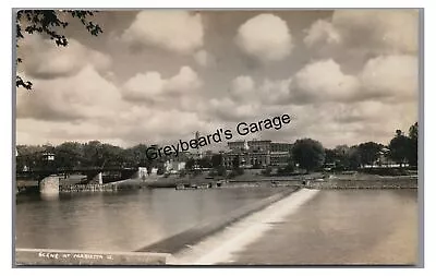 RPPC Ohio River Scene At MARIETTA OH Ohio Real Photo Postcard • $6.99