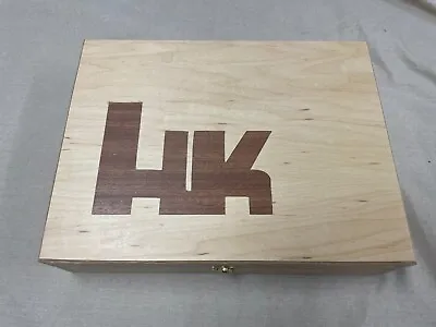 Hand Crafted HK Solid Wood Storage Boxes Gun Case Display Box Maple • $60
