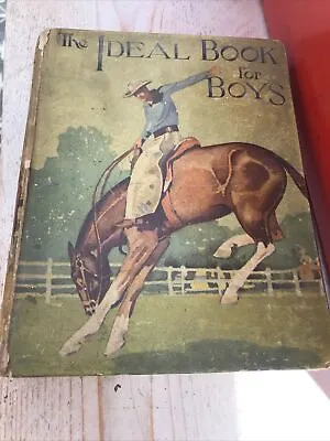 The Ideal Book For Boys Dean 1930s? Not Great Nick But A Good Collection Booster • £3