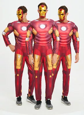 Cosplay Fancy Dress Halloween Marvel Costumes Adult Men's Jumpsuit Super Hero  • $45.99