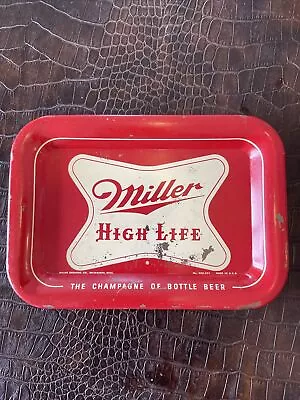 Miller High Life Beer Tip Tray • $5