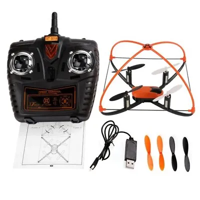 XT FLYER 2.4GHz 4CH Mini RC Quadcopter W/Patented Self-Righting Protective Frame • $24.99