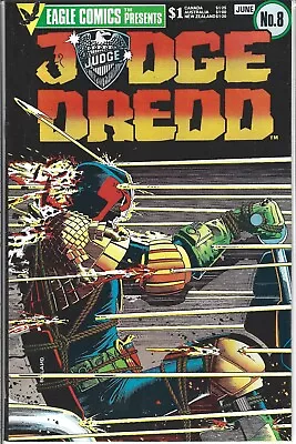 Eagle Comics Presents Judge Dredd #8 (vf/nm) High Grade Copper Age • $4.89