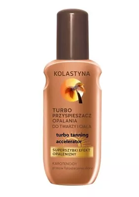 Kolastyna Sun Turbo Tanning Accelerator For Face And Body 150ml • £13.65