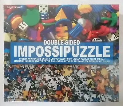 Double-sided Impossipuzzle 550 Piece Jigsaw Playing Pieces/jigsaw Puzzles By Bv • £19.99