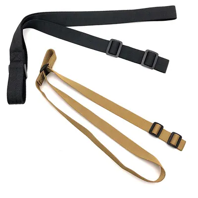 Tactical Rifle Gun Sling Hunting Strap Military Paintball Adjustable Sling Strap • $9.99