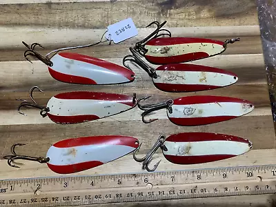 Vintage Dardevle & Aqua Spoon  Junk   Fishing Lure Spoons (22828) • $11.95