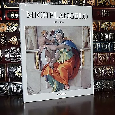 Michelangelo Sculpture Painting Architecture New Sealed Large Deluxe Hardcover • $24.35