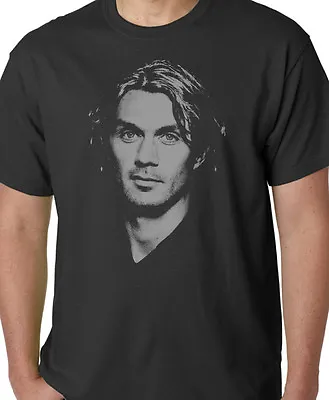 PAOLO MALDINI Football Legend ITALY Mens T-Shirt Italia Ac Milan Organic Tee • £8.99