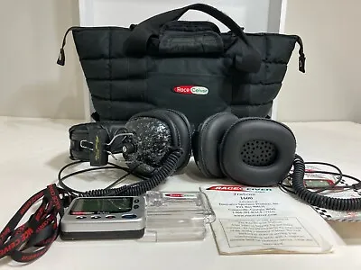 Raceceiver TruScan 1600   Nascar Racing Scanner W/ Headphones And Carrying Case. • $165