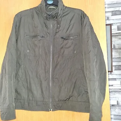 Next Jacket Slim Fit Brown Size Large Men. Great Condition. • £4