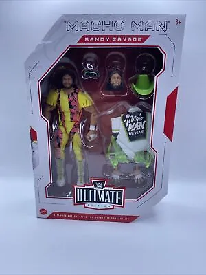 Mattel WWE Macho Man Randy Savage Action Figure Ultimate Edition Series 8 Elite • $49.99