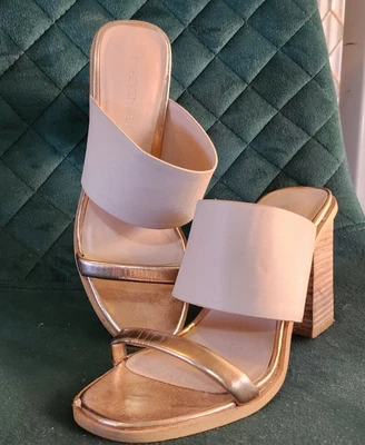 $12 • Buy Womens Forever New Heels Gold Nude