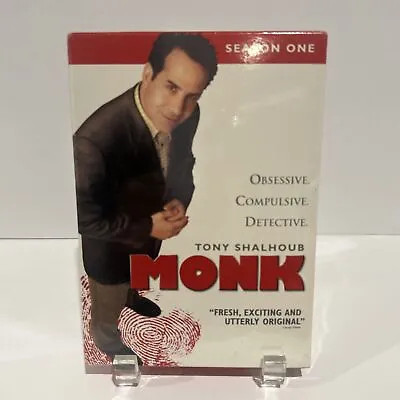 Monk - Season 1 (DVD 2004 4-Disc Set) New Sealed • $7.99