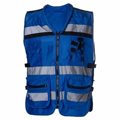 Standard High-visibility Glow Cargo Mesh Vest MDA Model Fabric Breathable • $29