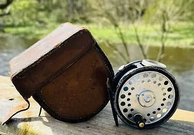 Rare Vintage Hardy 3 Inch The St George Fly Reel With Agate Line Guide & D Case • $840.44