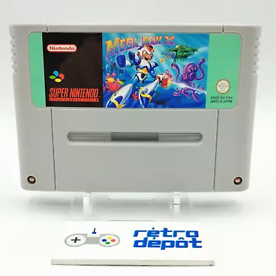 Mega Man X / Megaman/super Nintendo Snes/ Pal / Fr / Fah • $85.11