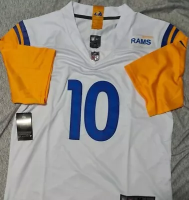 NWT Rams Cooper Kupp #10 Jersey Adult Sizes M L XL 2XL Available • $39.99