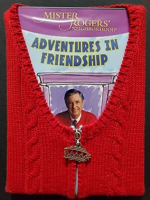 Mister Rogers' Neighborhood - Adventures In Friendship DVD W/ Red Sweater R1 OOP • $13.99