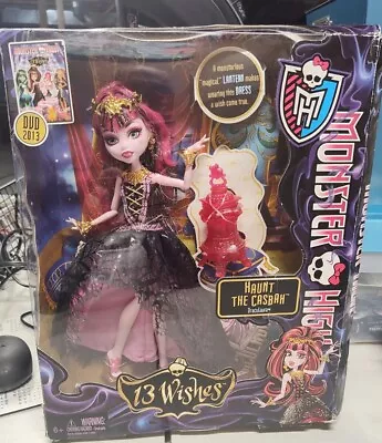 Monster High Haunt The Casbah Draculaura 13 Wishes Doll   2012 • $121.21