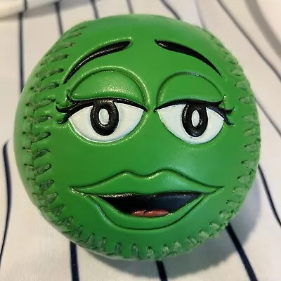 M&M’s Green M&M Mars 2007 Souvenir Promotional Baseball Ball • $79.99