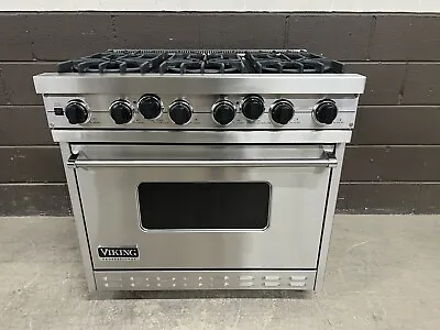VIKING VGSC3666BSS - 36  Professional All Gas Range Oven 6 Burner Self Clean SS • $3799.99