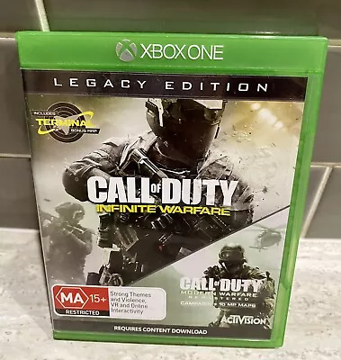 Call Of Duty: Infinite Warfare LEGACY EDITION Xbox One - Tested & Working • $24.99