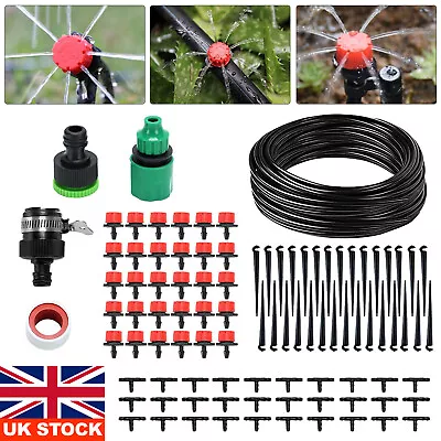 £12.49 • Buy 82ft Automatic Drip Irrigation System Kit Plant 25M Self Watering Garden Hose UK