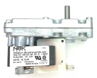 SBI 44038 Auger Motor 1 RPM (Clockwise) For Osburn Drolet Enerzone & Flame (A • $139