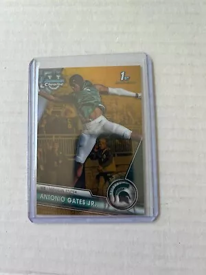 2023 Bowman Chrome U Antonio Gates Jr. 1st Gold /50 Michigan State • $14