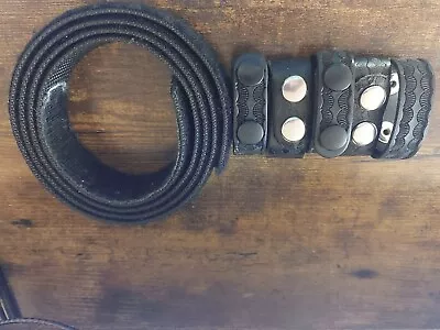 Nylon Inner Duty Belt - Size 56 With 5 Leather Keepers • $35