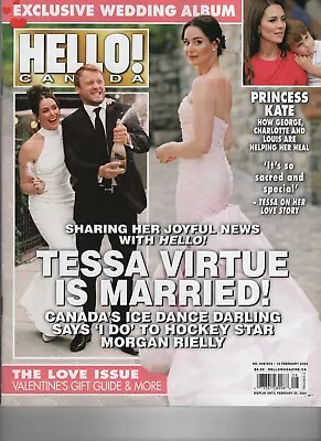 Tessa Virtue Morgan Rielly Hello! Canada Magazine Feb 12 2024 • $12