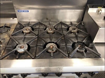£1500 • Buy Commercial 6 Burner Gas Cooker Oven