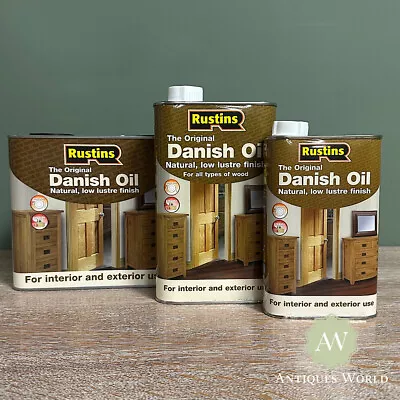 Rustins Danish Oil • £12.99