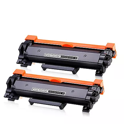 2xGeneric Toner TN2450 CHIPPED For Brother HL-L2350DW HL-L2375DW HL-L2395DW • $28.49