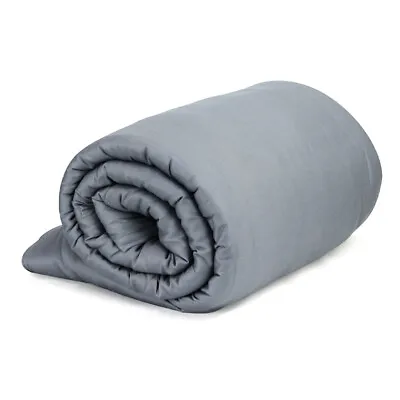 Onkaparinga Cotton Weighted Blanket Home Bedding Charcoal • $152.10