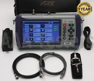 VeEX VePAL CX350 DOCSIS 3.0 CATV Cable Analyzer W/ Cable Modem CX350 CX-350 • $3799