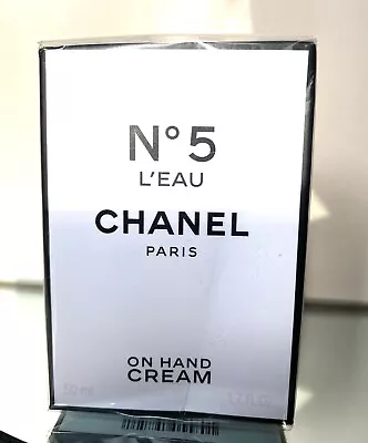 Chanel No.5 L'Eau On Hand Cream 50ml. BNIB. Sealed. RRP$124 • $79