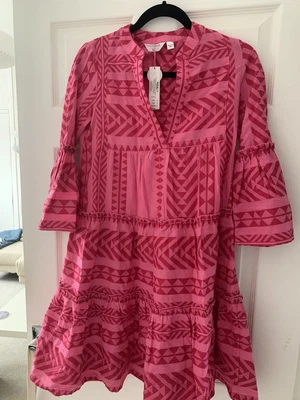 £18 • Buy Accessorize Patterned Jacquard Smock Beach Dress XS/UK6 - BNWT