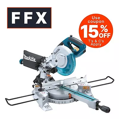 Makita LS0815FLN 240v 1400W 216mm Sliding Compound Mitre Saw Laser Guide LED  • £384.26