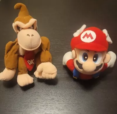 Super Mario Bros Mario & Donkey Kong Plush Beanie Collector BD&A (Rare) Nintendo • $65