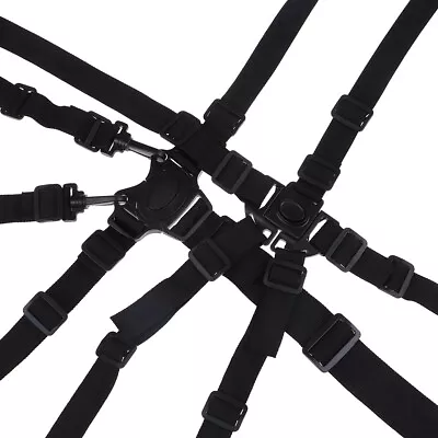 $5.59 • Buy Universal Baby 5 Point Harness Safe Belt Seat Belts For Stroller High Cha3CB-va