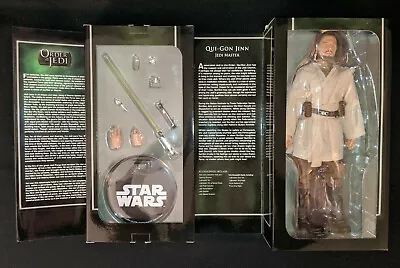 Star Wars QUI-GON JINN Order Of The Jedi Sideshow Collectibles 1:6 12  Figure~ • $162.33