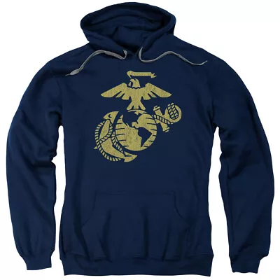 U.S. MARINE CORPS. EMBLEM Licensed Adult Hooded Sweatshirt Hoodie SM-3XL • $49.95