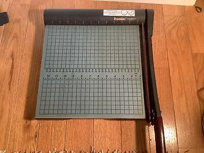 Premier Martin Yale W12 Guillotine 12  Paper Cutter Trimmer • $99