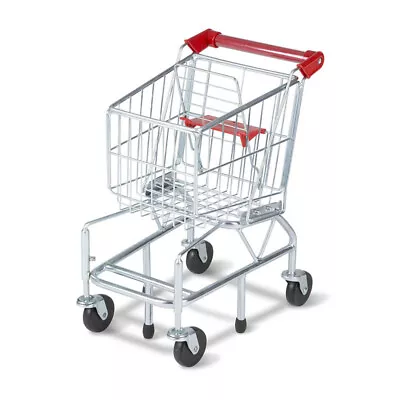 Melissa & Doug Metal Shopping Cart LCI4071 UPC 000772040716 • $118.99