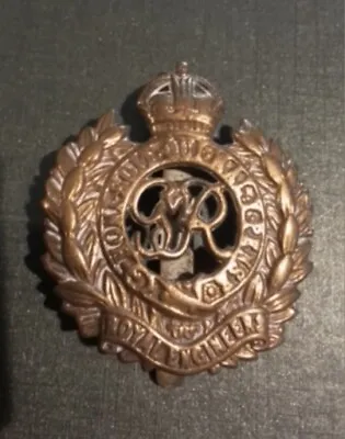 £12 • Buy Genuine WW2 Era Royal Engineers RE Officer's Bronze Cap Badge British Military