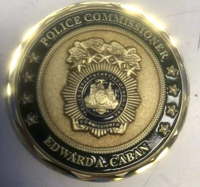 Nypd Police Commissioner Edward A. Caban Challenge Coin • $11.50