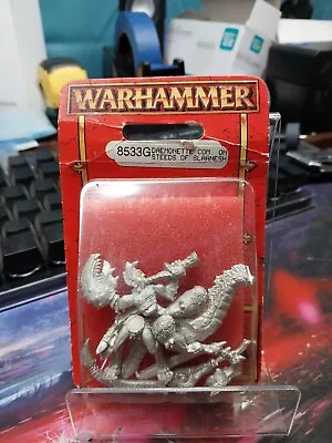 GamesWorkshop Warhammer Fantasy NIB Daemonette Com. On Steeds Of Slaanesh 8533G • $29.99